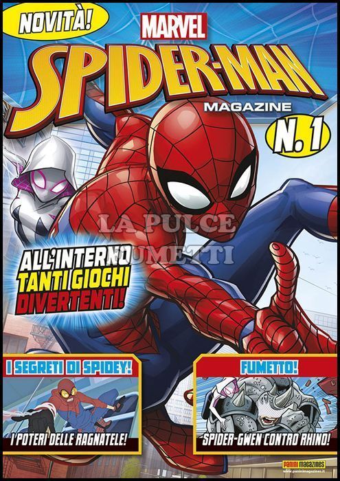 PANINI COMICS MEGA #    66 - SPIDER-MAN MAGAZINE 1 + SPIDER-PISTOLA